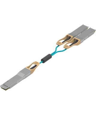 400G QSFP56-DD to 2x 200G QSFP56 Breakout Active Optical Cable