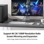 Detachable DVI to DVI AOC, Hybrid 10.2Gbps 4K@30Hz 1080P@60Hz DVI Active Optical Cable