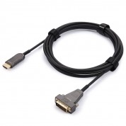 DVI to HDMI AOC, Hybrid 10.2Gbps 4K30 DVI to HDMI Active Optical Cable