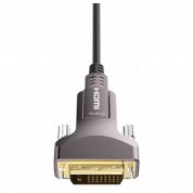 Detachable HDMI-DVI DVI-HDMI Interchangeable AOC 10.2Gbps 4K@30Hz Active Optical Cable