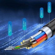 Detachable HDMI-DVI DVI-HDMI Interchangeable AOC 10.2Gbps 4K@30Hz Active Optical Cable
