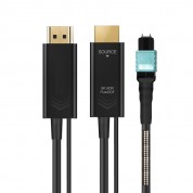 Pure Fiber Armored Detachable Ultra High Speed 48Gbps 8K60 HDMI 2.1 Active Optical Cable