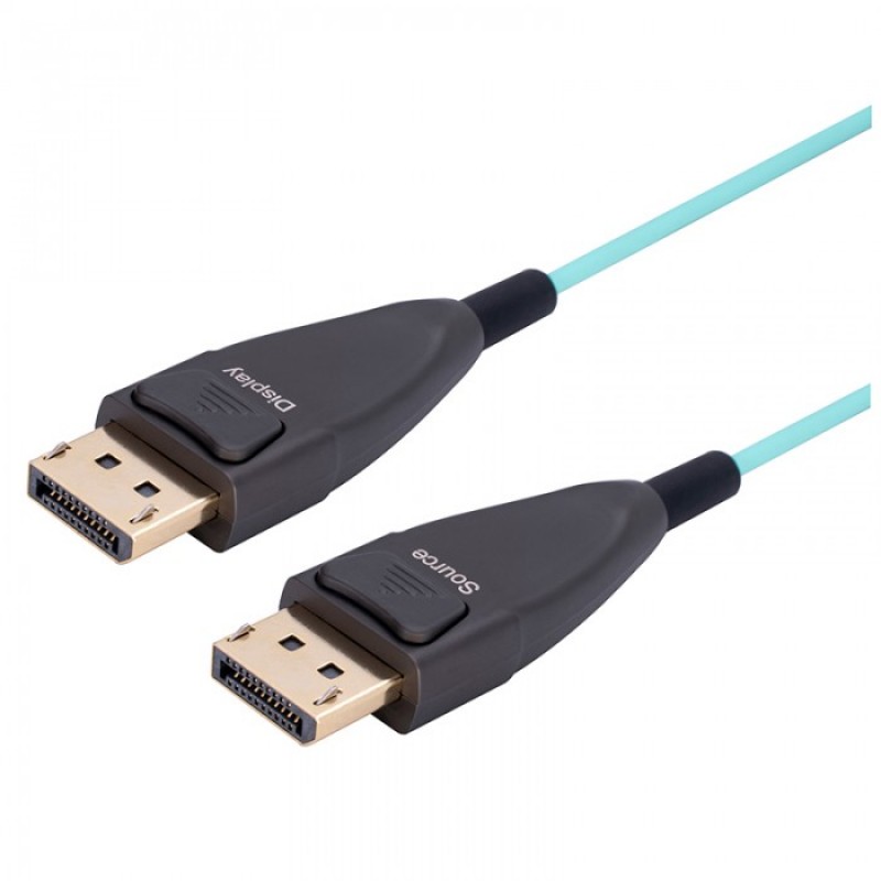 Pure Fiber DisplayPort 1.4 Active Optical Cable