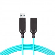 Pure Fiber 10Gbps USB 3.1 Type-A Male to Type-A Female Active Optical Cable
