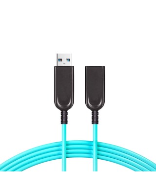 Pure Fiber 10Gbps USB 3.1 Type-A Male to Type-A Female Active Optical Cable