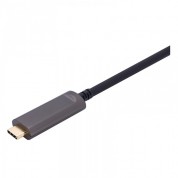 USB 3.1 Gen 2 Type-A Male to Type-C 10G Hybrid Active Optical Cable, Backward Compatible