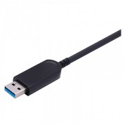 USB 3.1 Gen 2 Type-A Male to Type-A Female 10G Hybrid Active Optical Cable, Backward Compatible